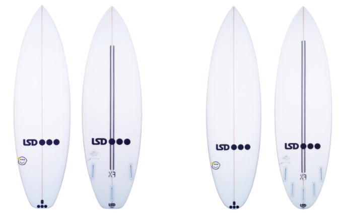 LSD Surfboards: Noa Chlorine — Shaper Made